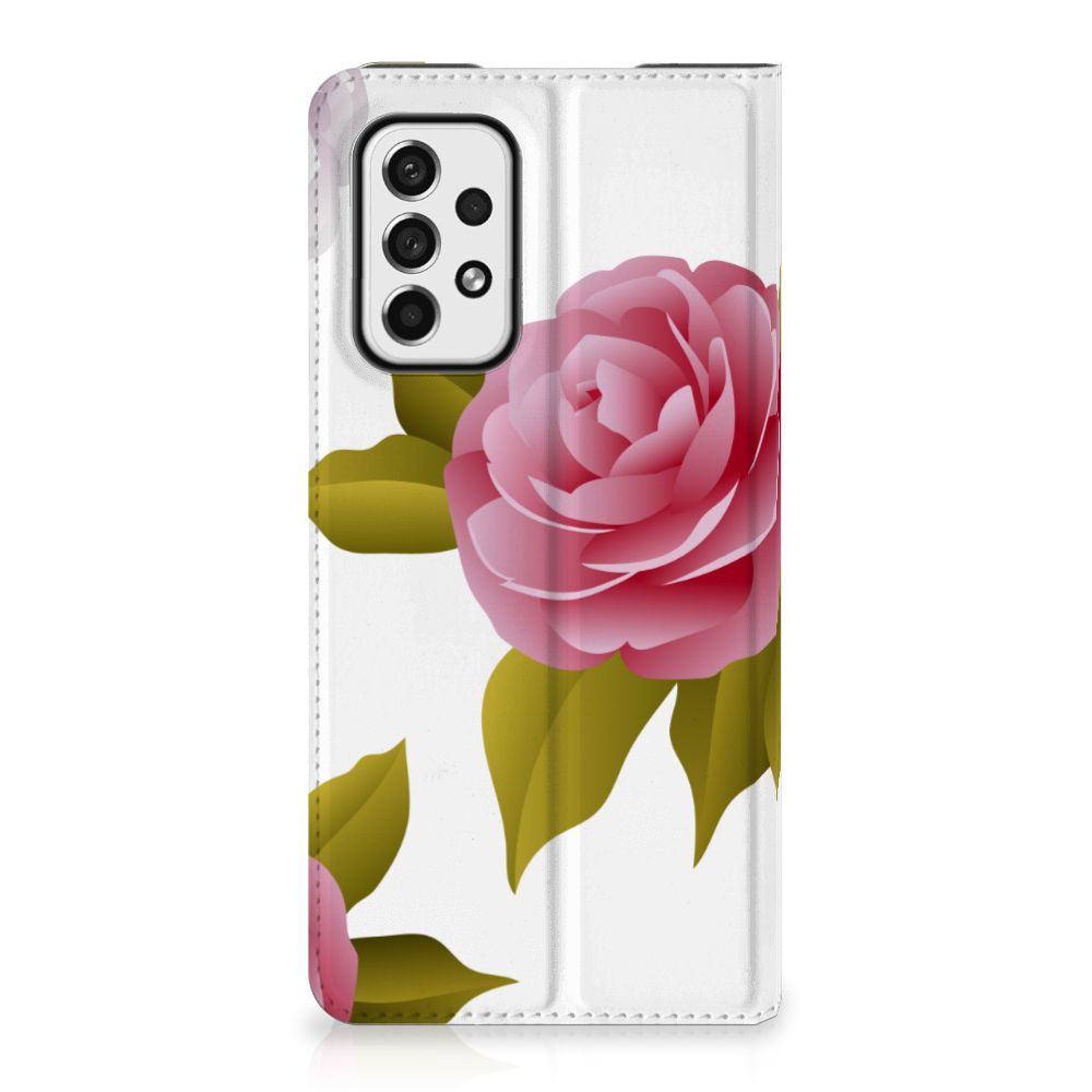 Samsung Galaxy A73 Smart Cover Roses - B2C Telecom