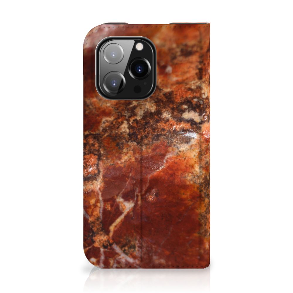 iPhone 14 Pro Standcase Marmer Bruin - B2C Telecom
