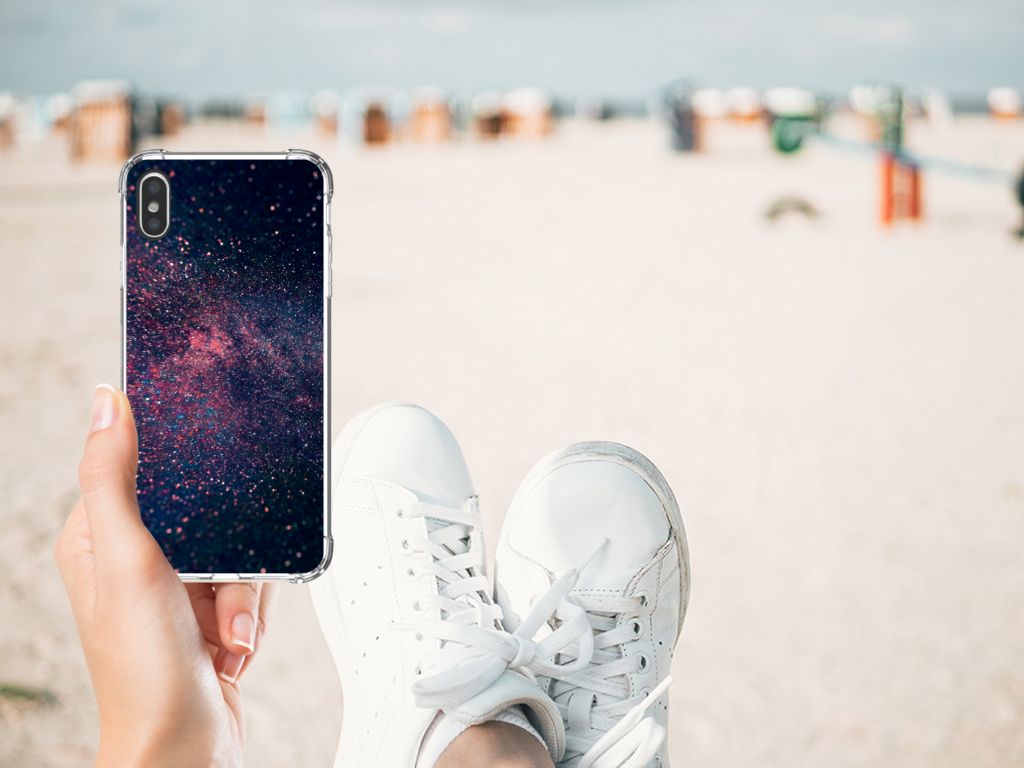 Apple iPhone Xs Max Shockproof Case Stars