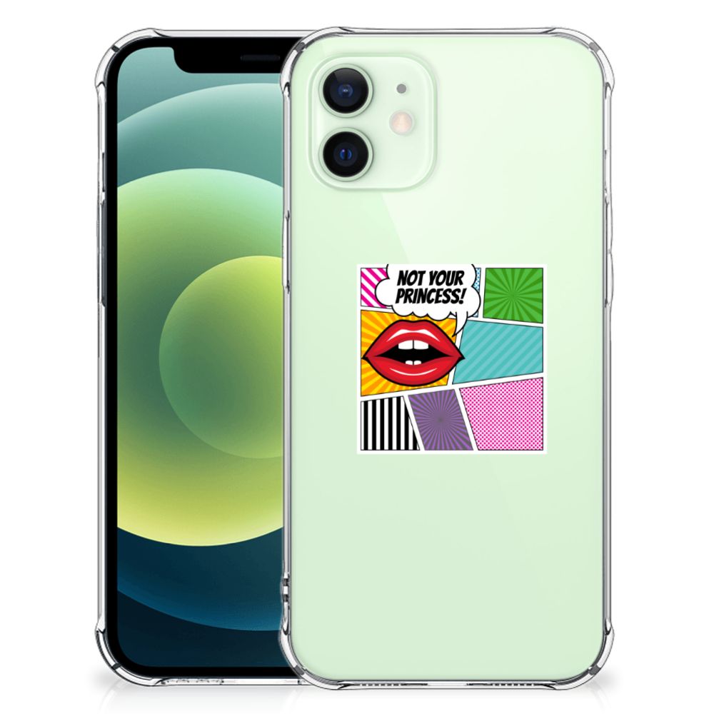 iPhone 12 Mini Anti Shock Bumper Case Popart Princess B2C Telecom