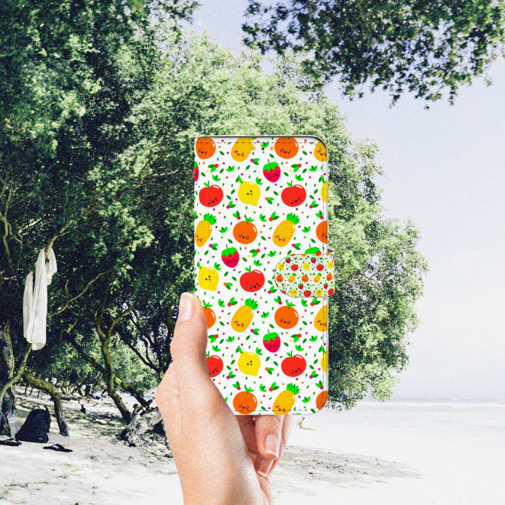Samsung Galaxy M52 Book Cover Fruits
