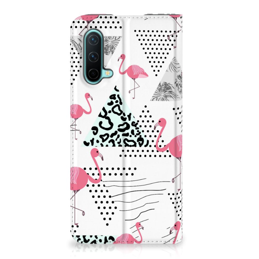 OnePlus Nord CE 5G Hoesje maken Flamingo Triangle - B2C Telecom
