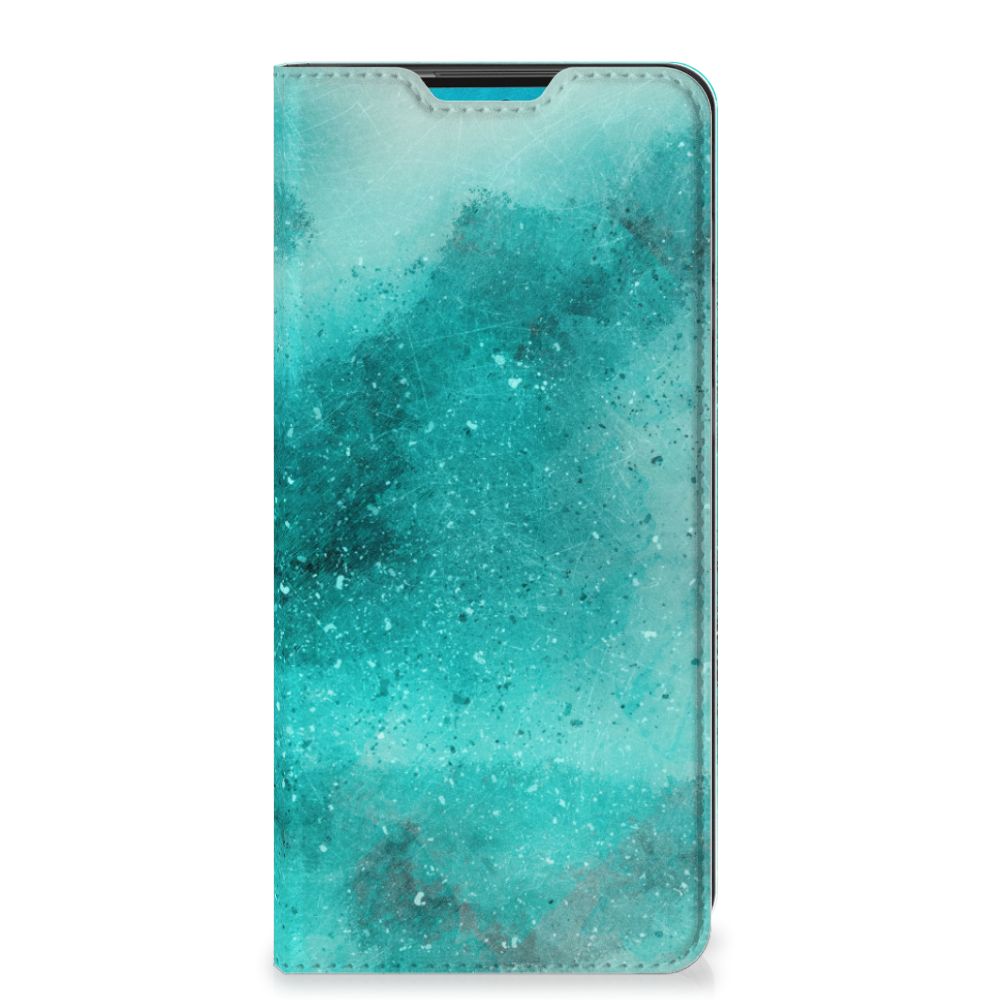 Bookcase Samsung Galaxy A73 Painting Blue - B2C Telecom