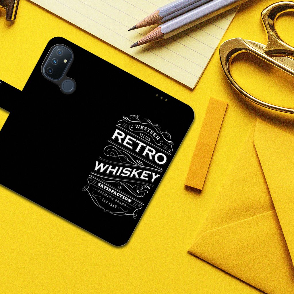 OnePlus Nord N100 Book Cover Whiskey
