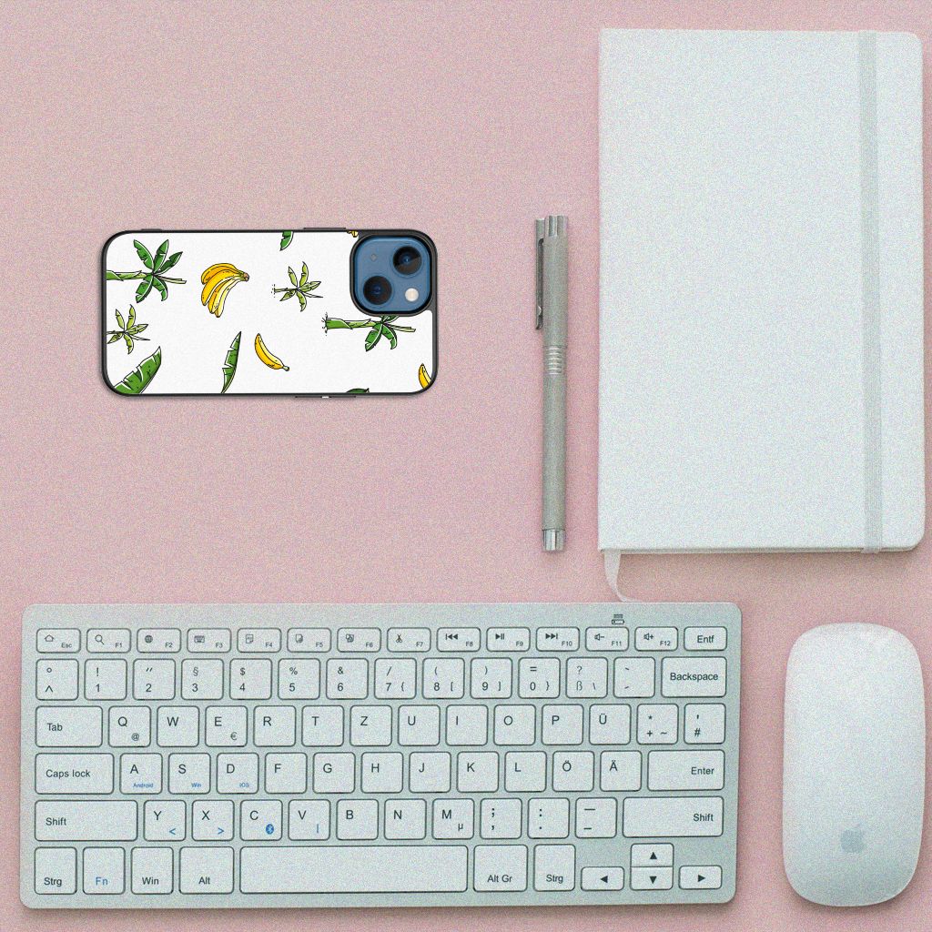 Apple iPhone 13 mini Bloemen Hoesje Banana Tree B2C Telecom