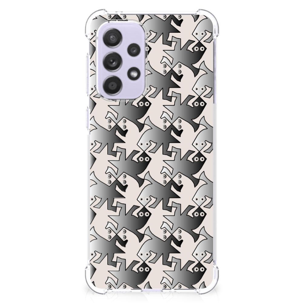 Samsung Galaxy A33 Case Anti-shock Salamander Grey B2C Telecom