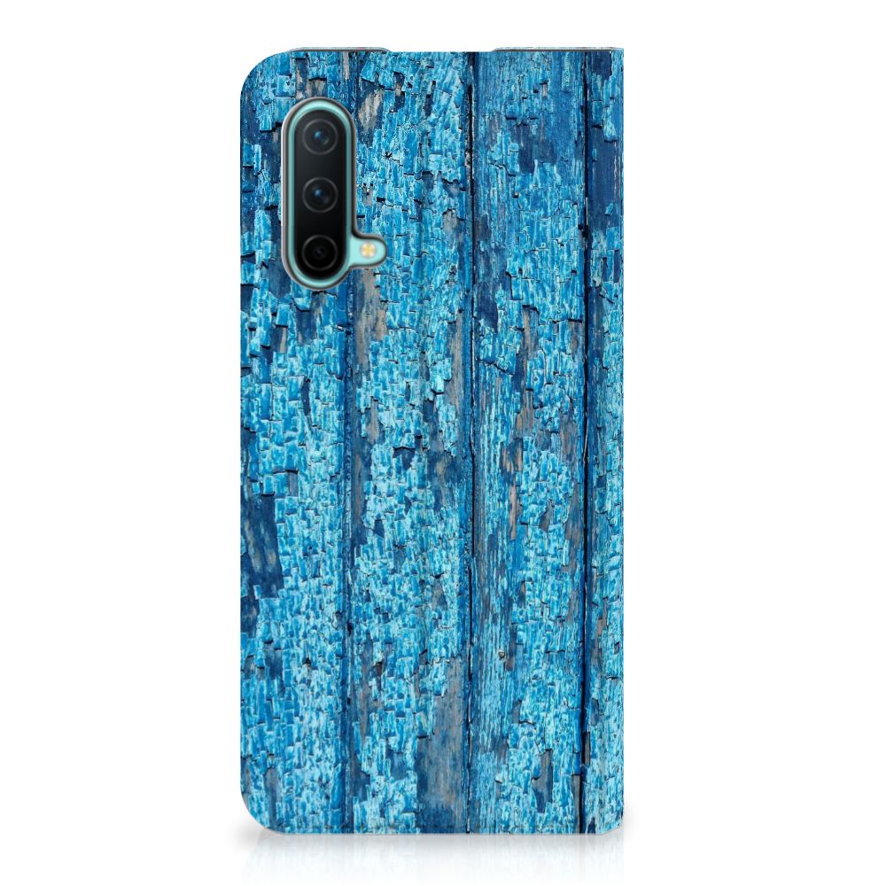 OnePlus Nord CE 5G Book Wallet Case Wood Blue - B2C Telecom