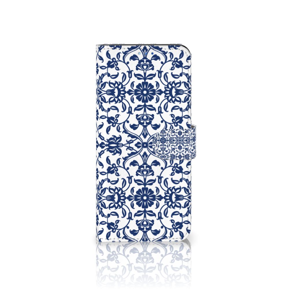 OPPO Find X3 Neo 5G Hoesje Flower Blue