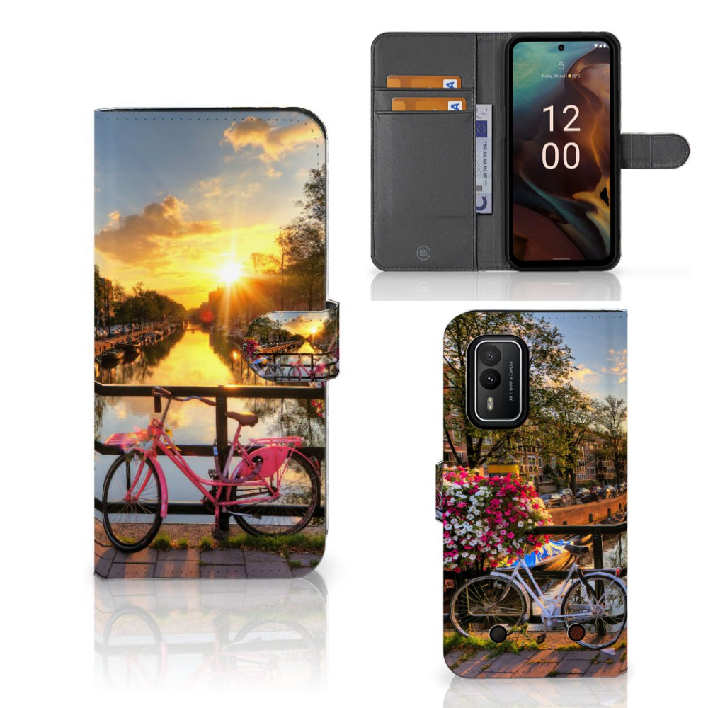 Nokia XR21 Flip Cover Amsterdamse Grachten