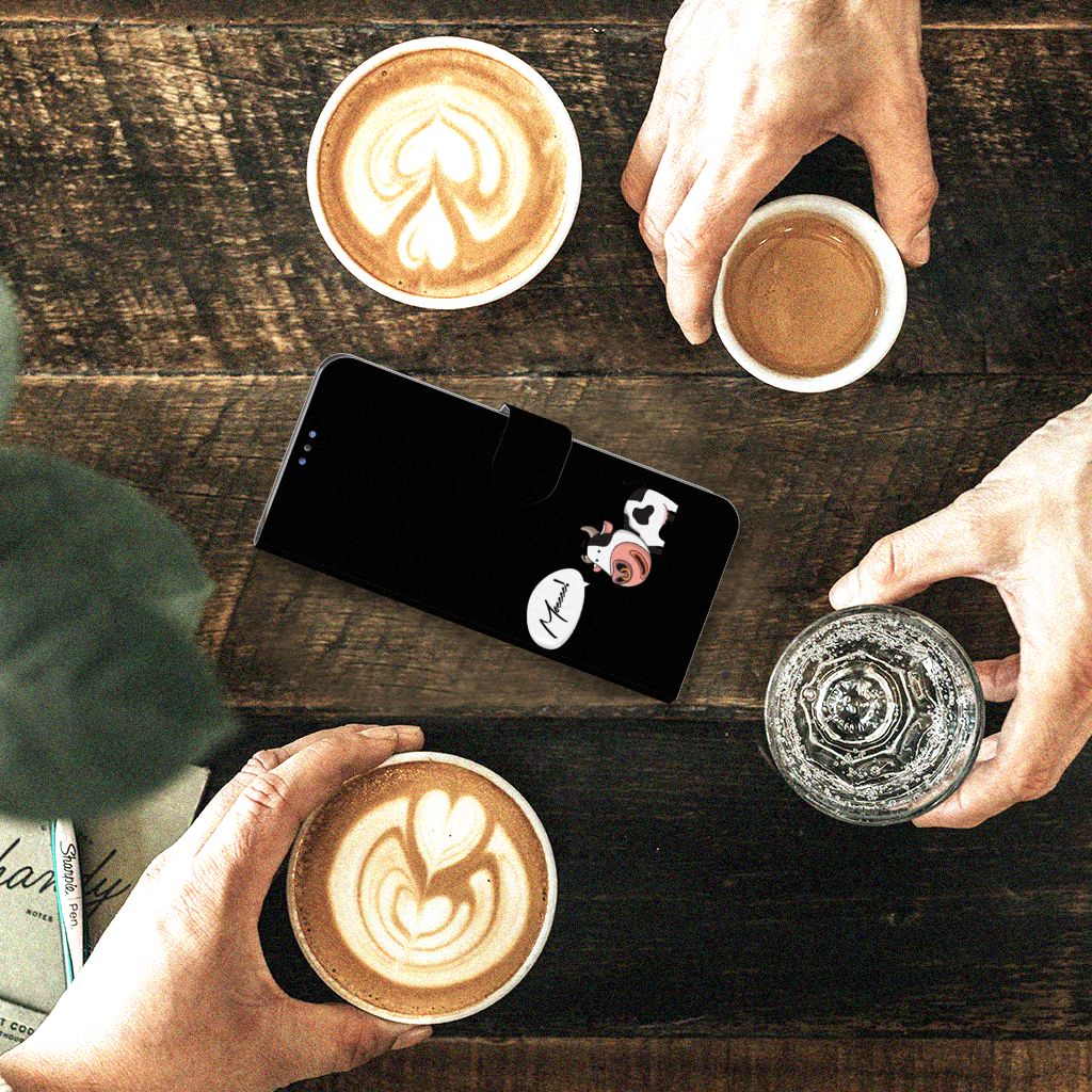 Motorola G8 Power Lite Leuk Hoesje Cow