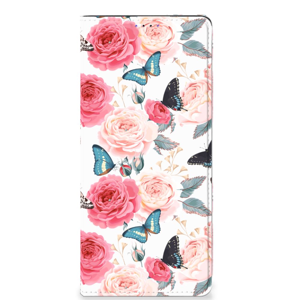 Samsung Galaxy A22 5G Smart Cover Butterfly Roses - B2C Telecom