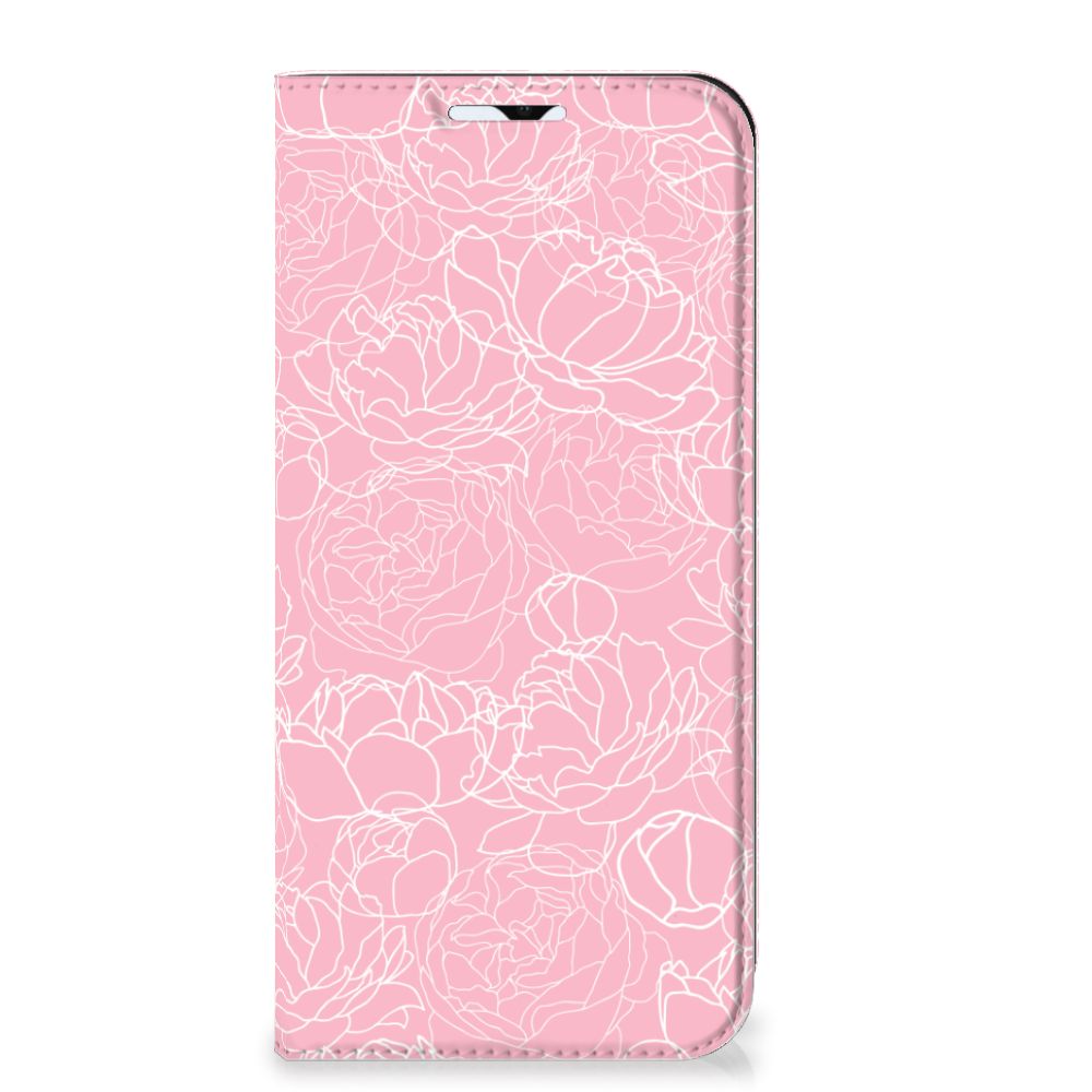 Samsung Galaxy A23 Smart Cover White Flowers - B2C Telecom
