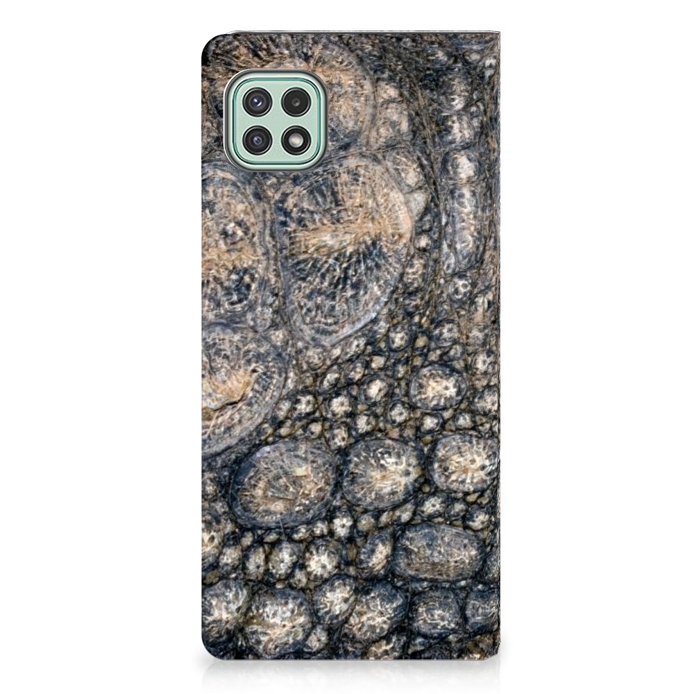 Samsung Galaxy A22 5G Hoesje maken Krokodillenprint - B2C Telecom