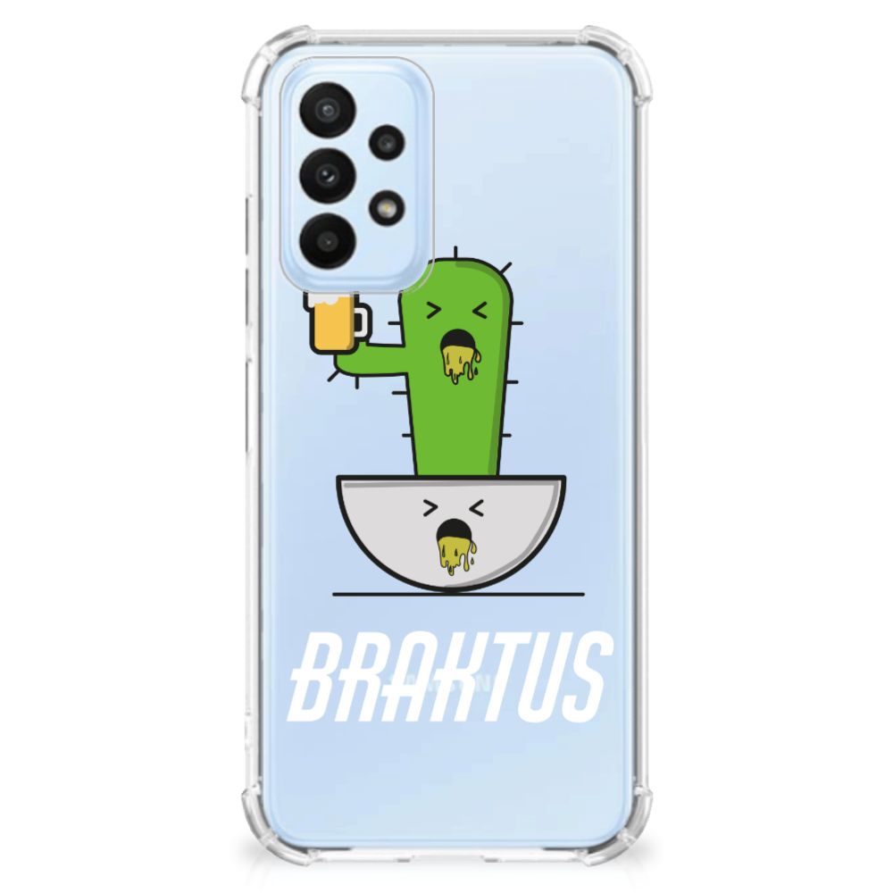 Samsung Galaxy A23 Stevig Bumper Hoesje Braktus - B2C Telecom