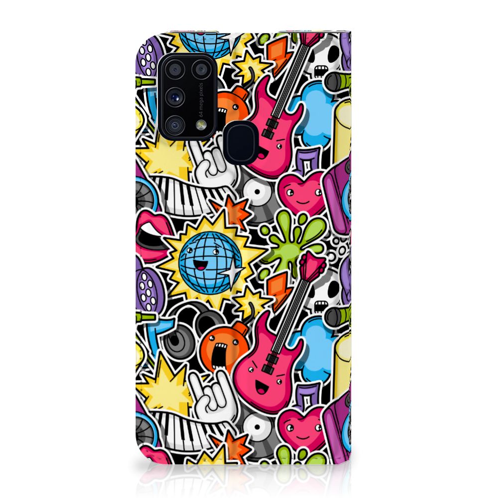 Samsung Galaxy M31 Hippe Standcase Punk Rock - B2C Telecom