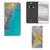 Huawei P10 Plus Standcase Marble Blue Gold