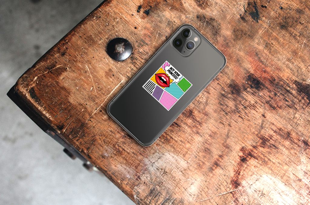 Apple iPhone 11 Pro Silicone Back Cover Popart Princess