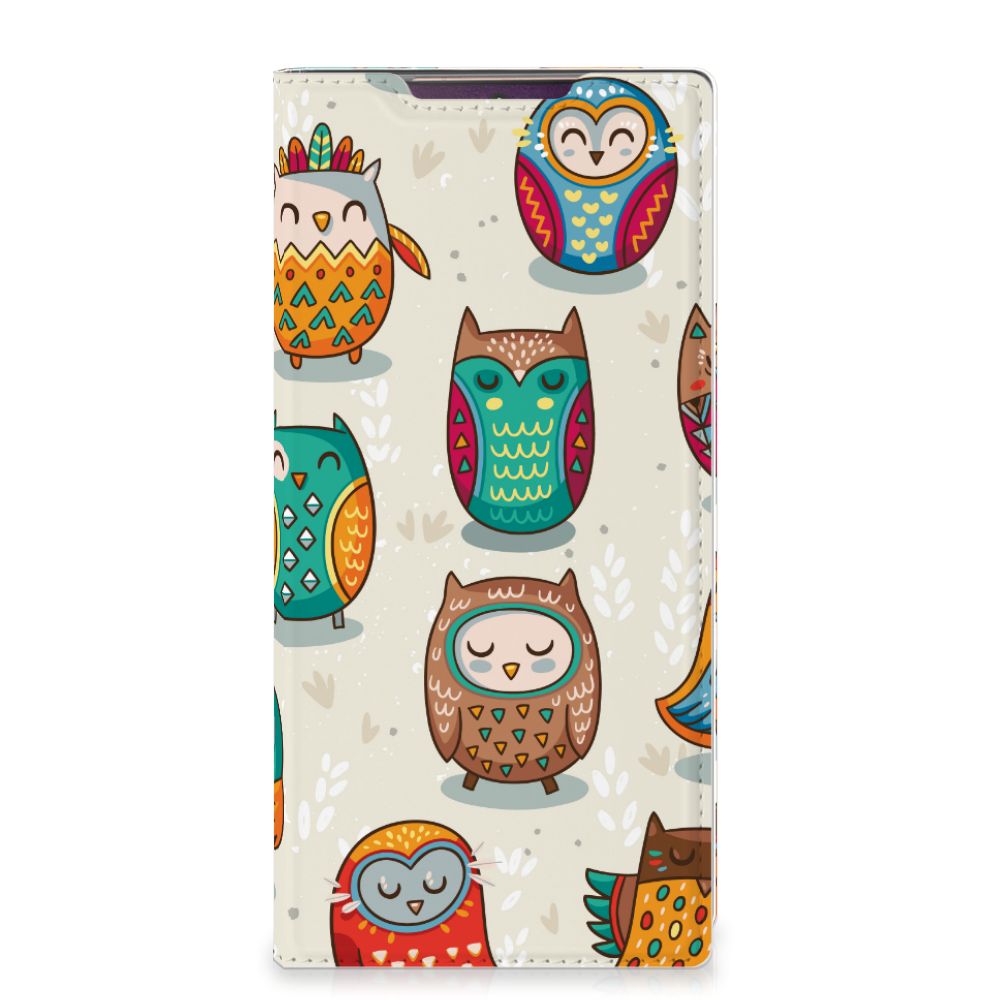 Samsung Galaxy Note 20 Ultra Hoesje maken Vrolijke Uilen - B2C Telecom