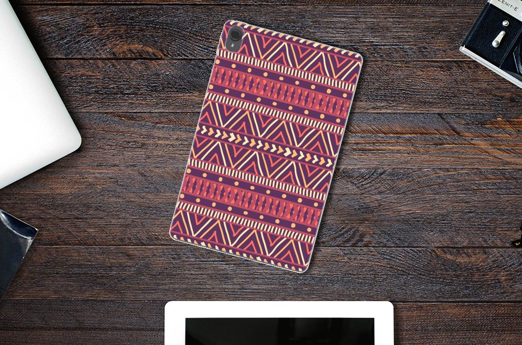 Lenovo Tab P11 | P11 Plus Hippe Hoes Aztec Paars - B2C Telecom