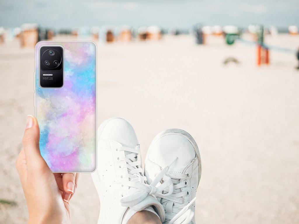 Hoesje maken Xiaomi Poco F4 Watercolor Light