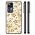 Xiaomi 12T | 12T Pro Bloemen Hoesje Gouden Bloemen B2C Telecom