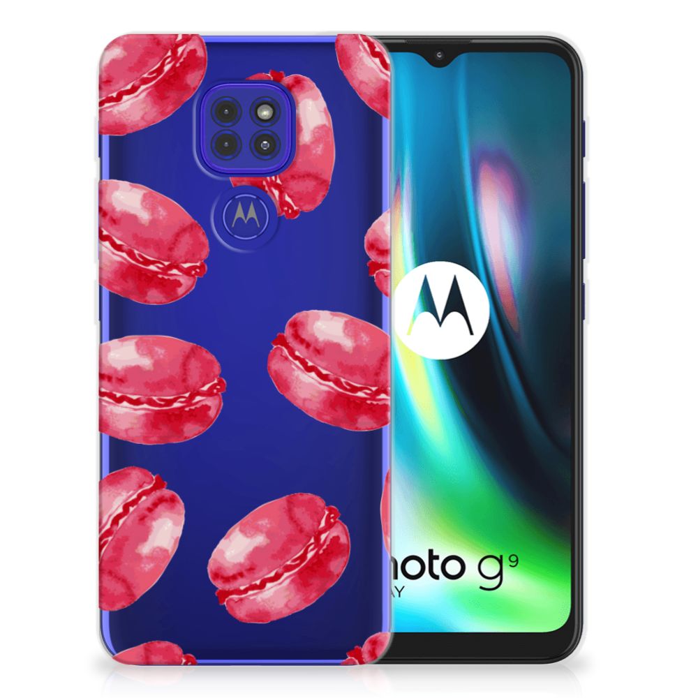 Motorola Moto G9 Play | E7 Plus Siliconen Case Pink Macarons B2C Telecom