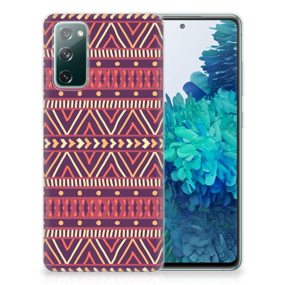 Samsung Galaxy S20 FE TPU bumper Aztec Paars B2C Telecom