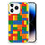 iPhone 14 Pro Doorzichtige Silicone Hoesje Blokken B2C Telecom