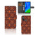 Huawei P Smart 2020 Telefoon Hoesje Batik Brown