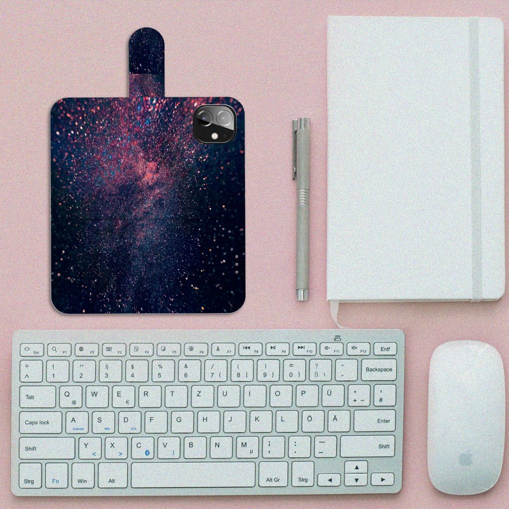 Apple iPhone 12 Mini Book Case Stars