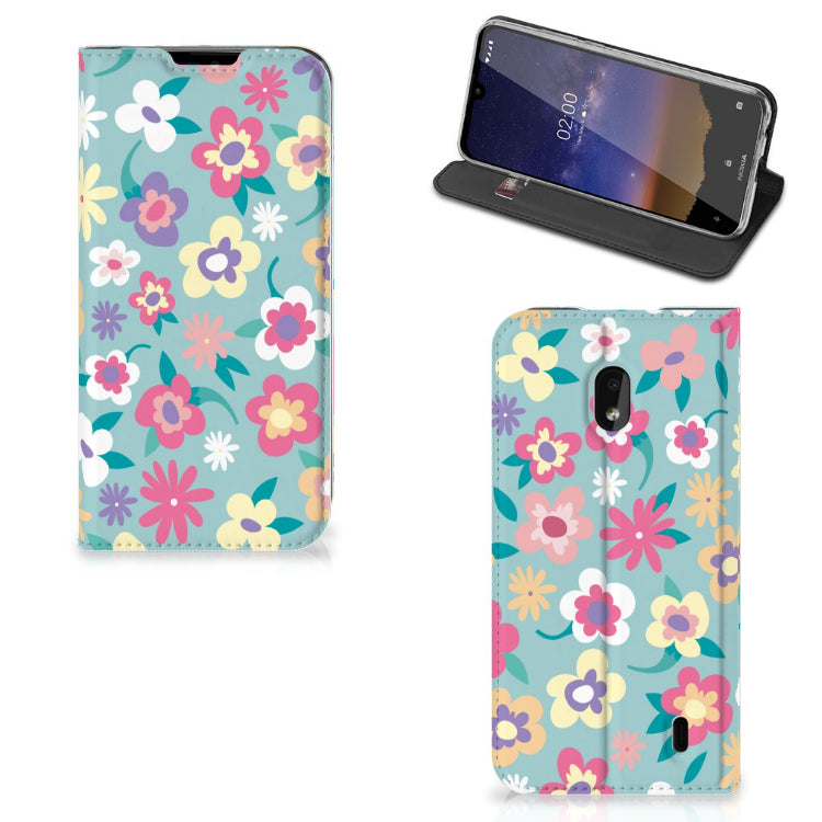 Nokia 2.2 Smart Cover Flower Power