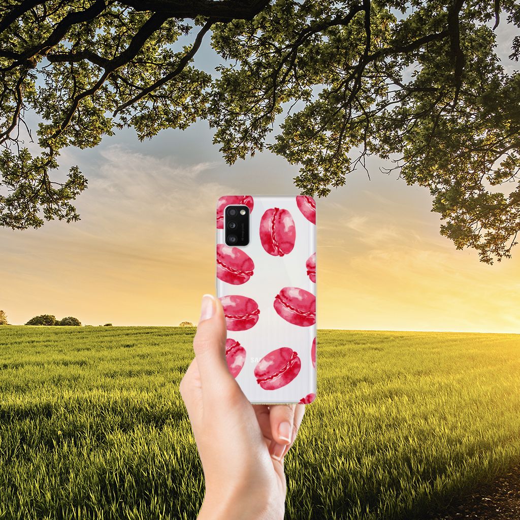 Samsung Galaxy A41 Siliconen Case Pink Macarons B2C Telecom