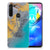Motorola Moto G8 Power TPU Siliconen Hoesje Marble Blue Gold B2C Telecom