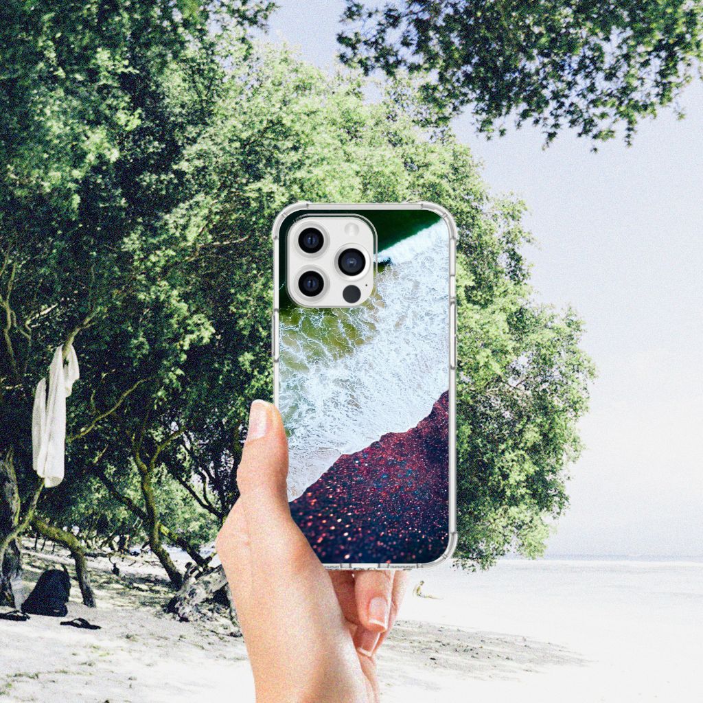iPhone 13 Pro Max Shockproof Case Sea in Space - B2C Telecom