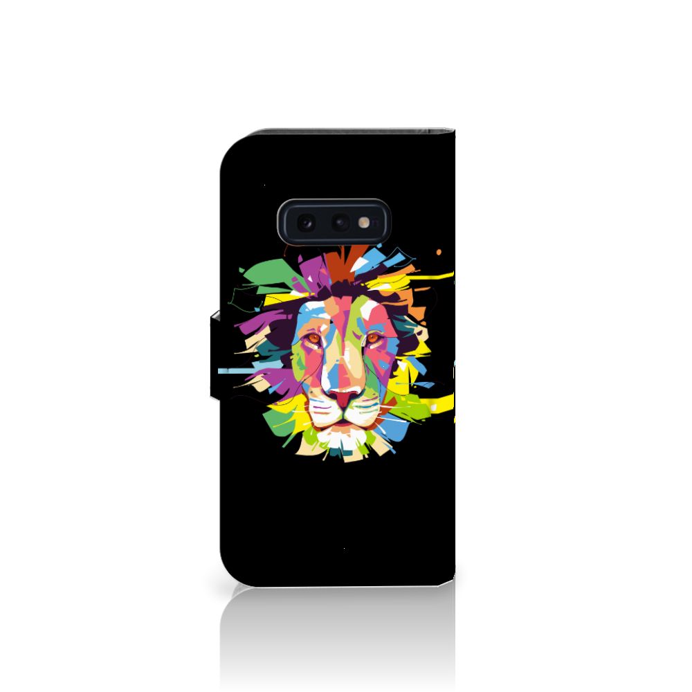 Samsung Galaxy S10e Leuk Hoesje Lion Color