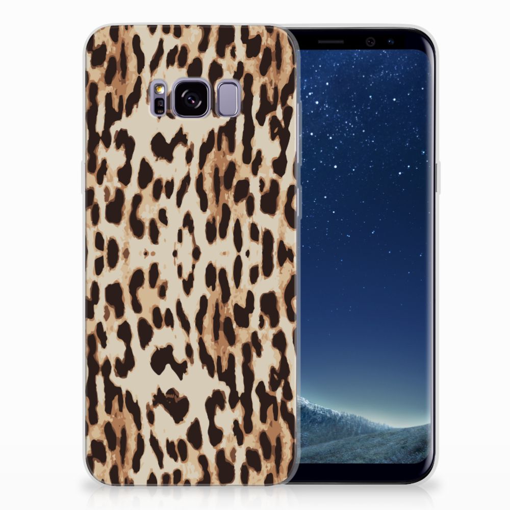 Samsung Galaxy S8 Plus TPU Hoesje Leopard