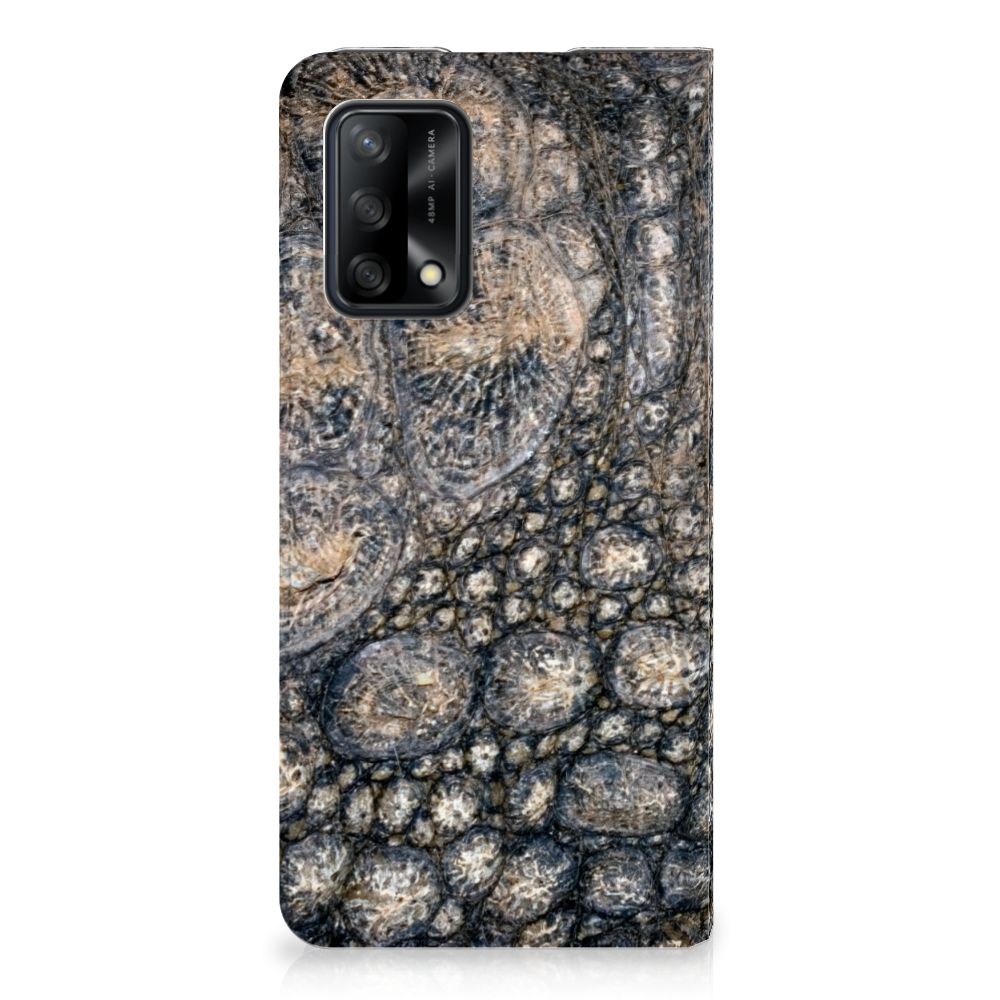 OPPO A74 4G Hoesje maken Krokodillenprint - B2C Telecom