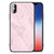 iPhone X | Xs Marmeren Print Telefoonhoesje Marble Pink - Origineel Cadeau Vriendin