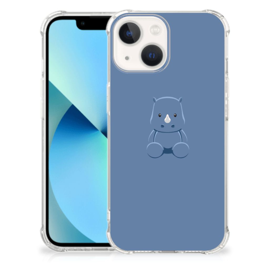 iPhone 13 mini Stevig Bumper Hoesje Baby Rhino - B2C Telecom