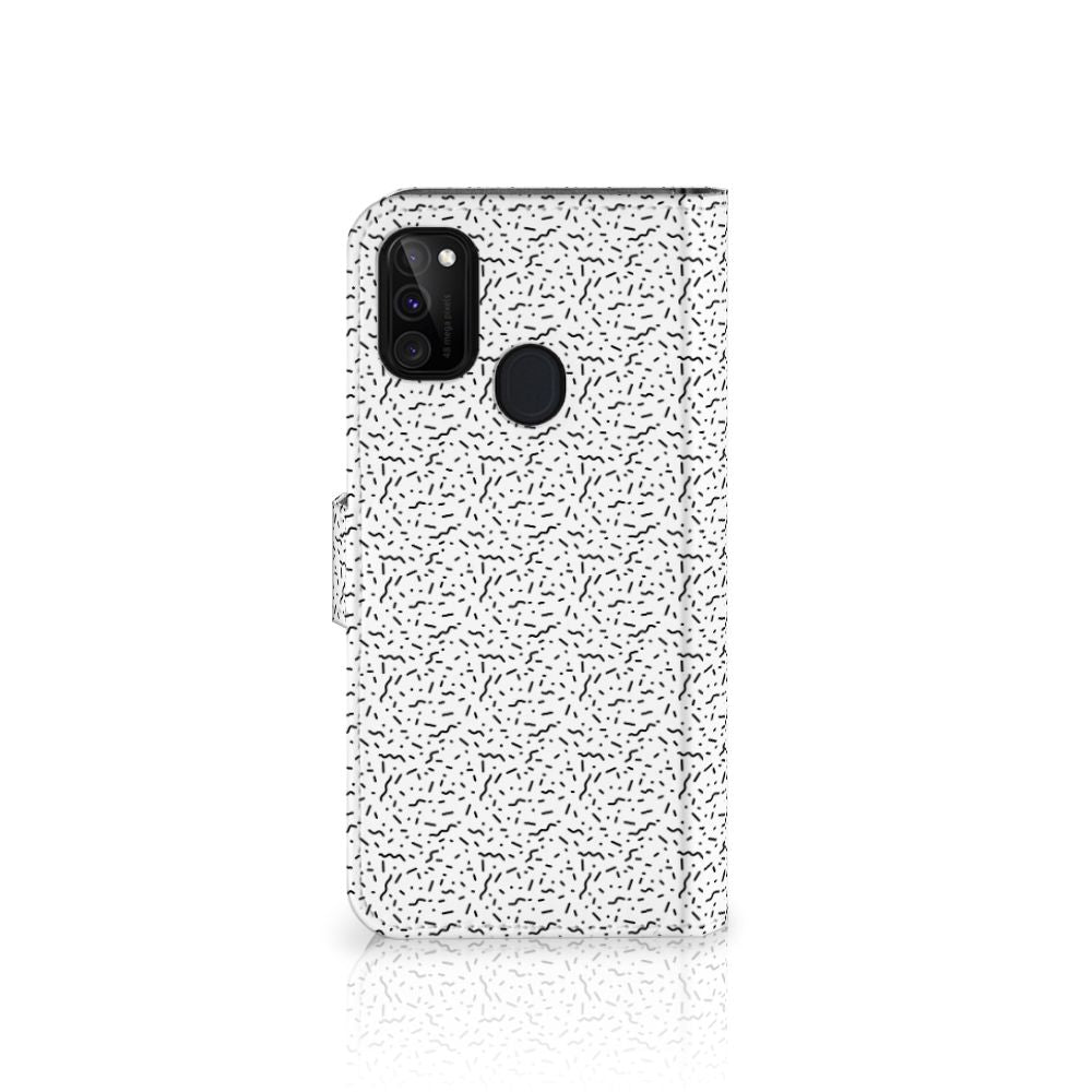 Samsung Galaxy M21 | M30s Telefoon Hoesje Stripes Dots
