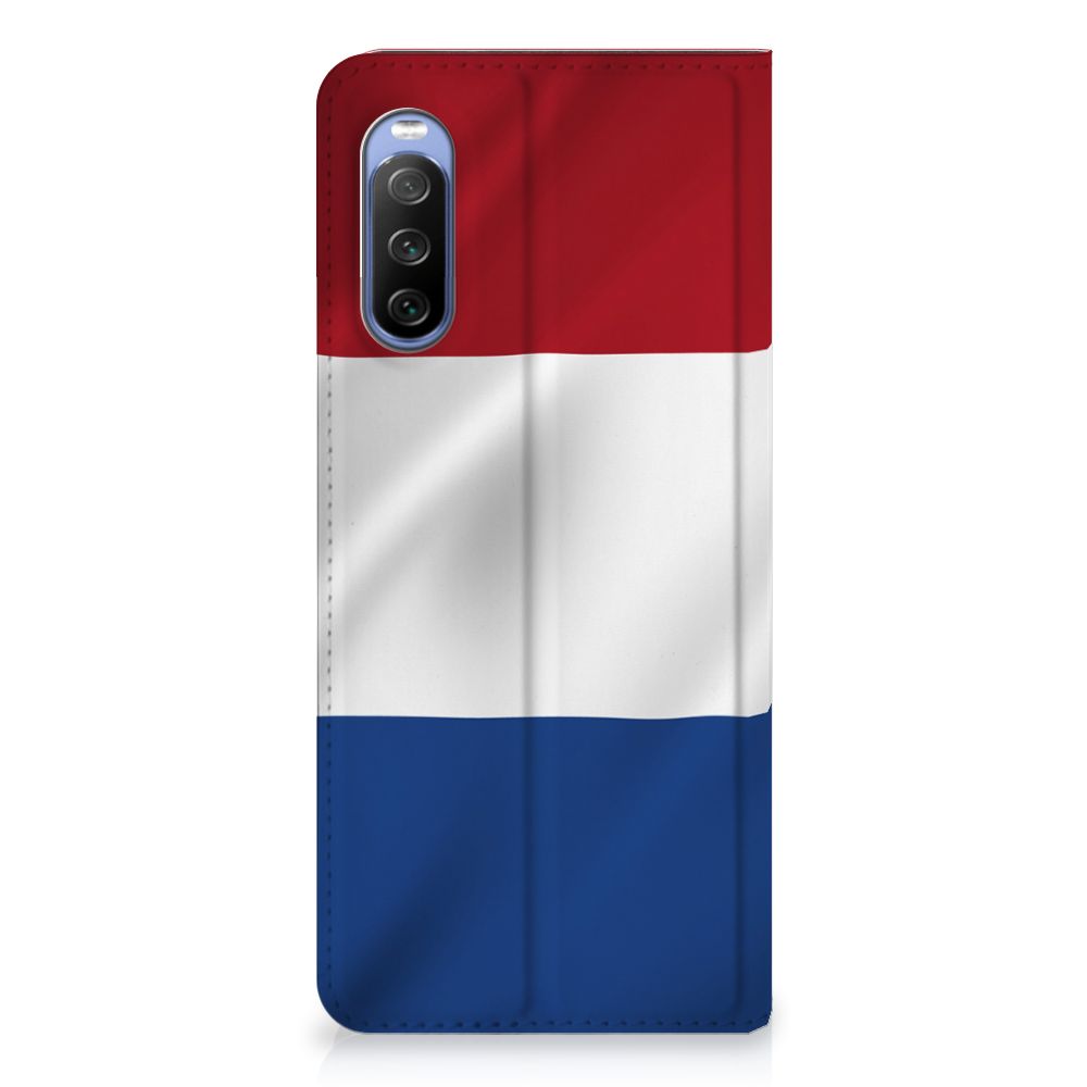 Sony Xperia 10 III Standcase Nederlandse Vlag - B2C Telecom