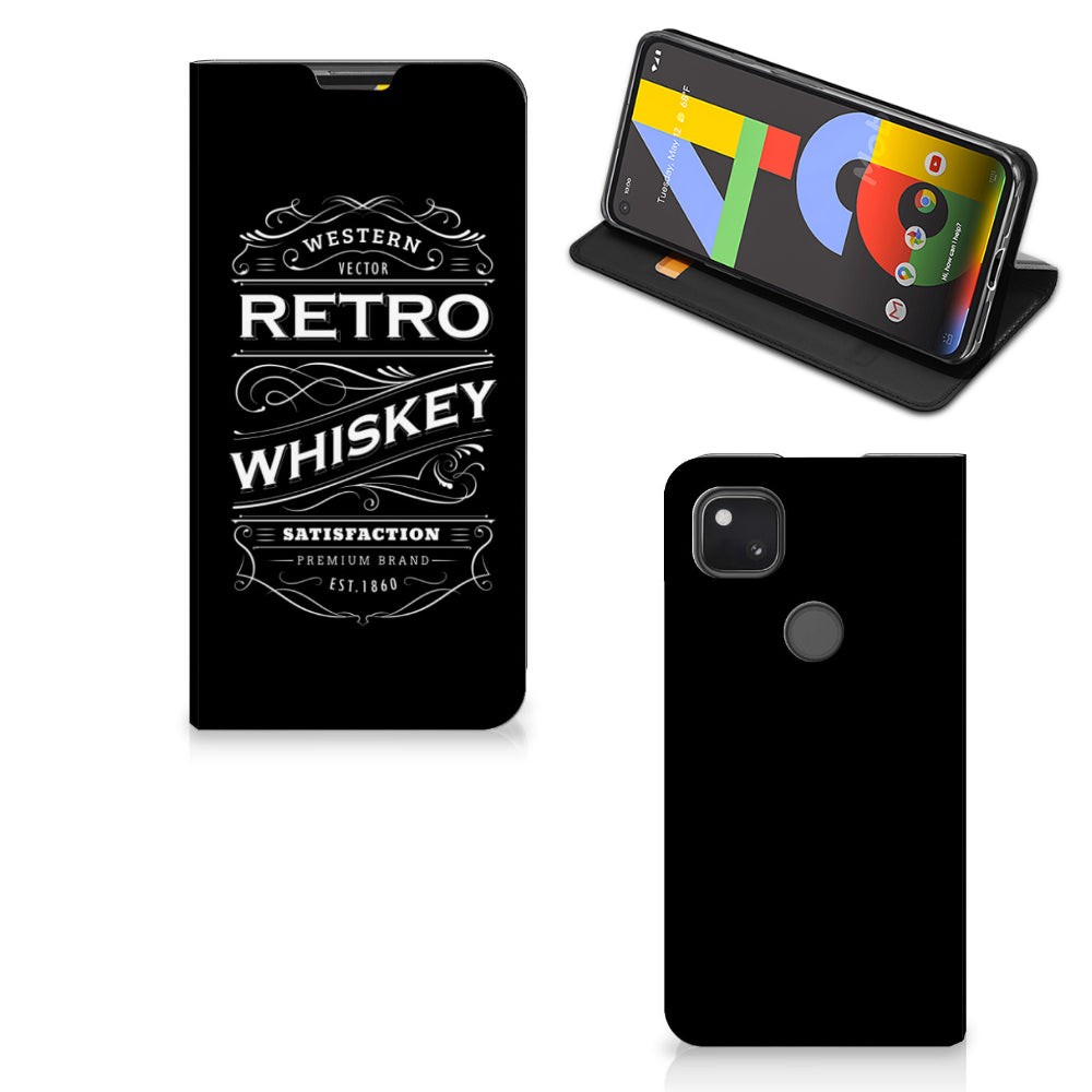 Google Pixel 4a Flip Style Cover Whiskey