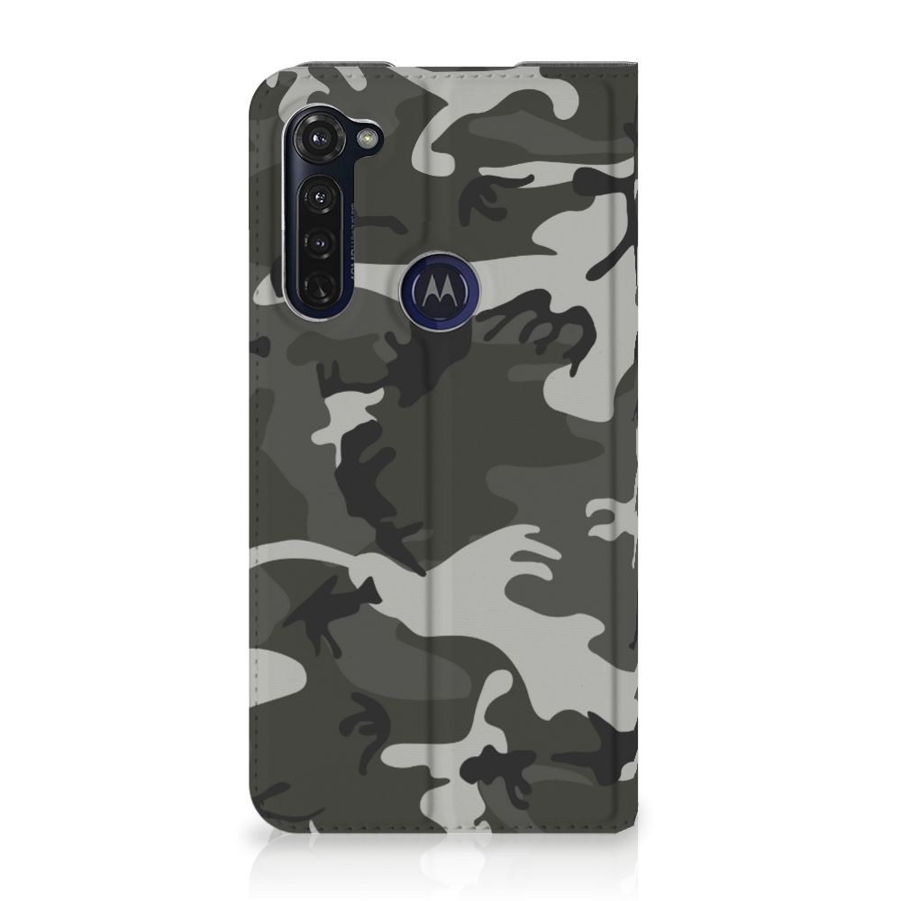 Motorola Moto G Pro Hoesje met Magneet Army Light - B2C Telecom