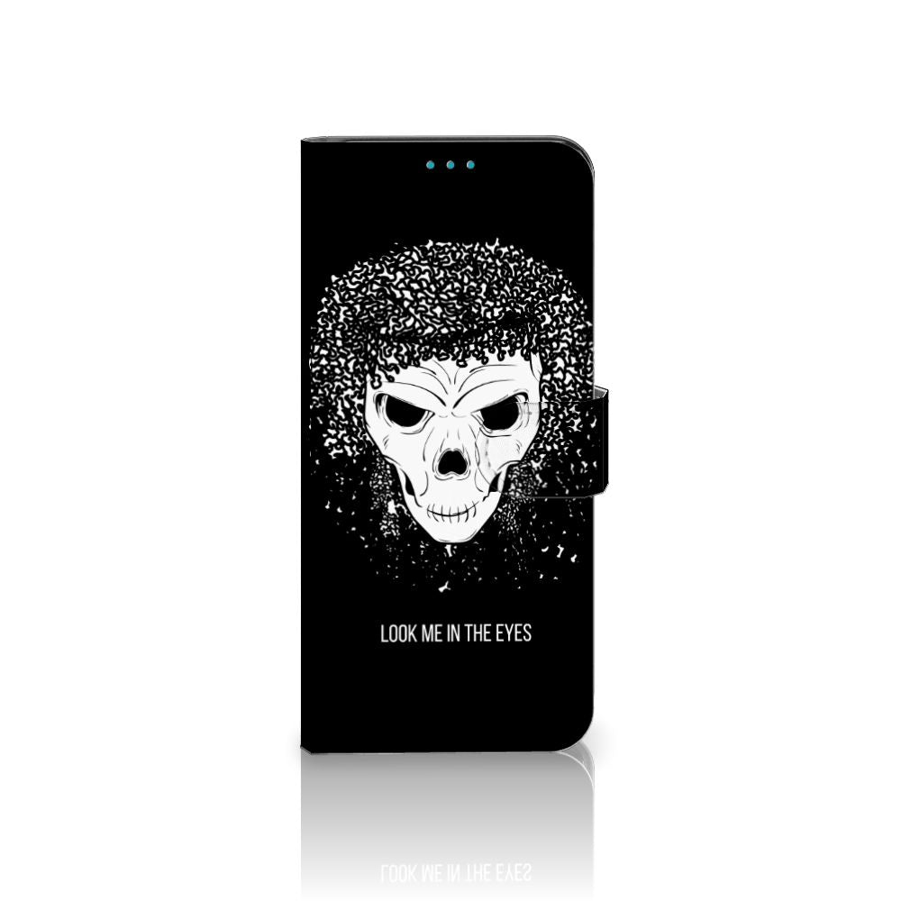 Telefoonhoesje met Naam Samsung Galaxy A73 5G Skull Hair
