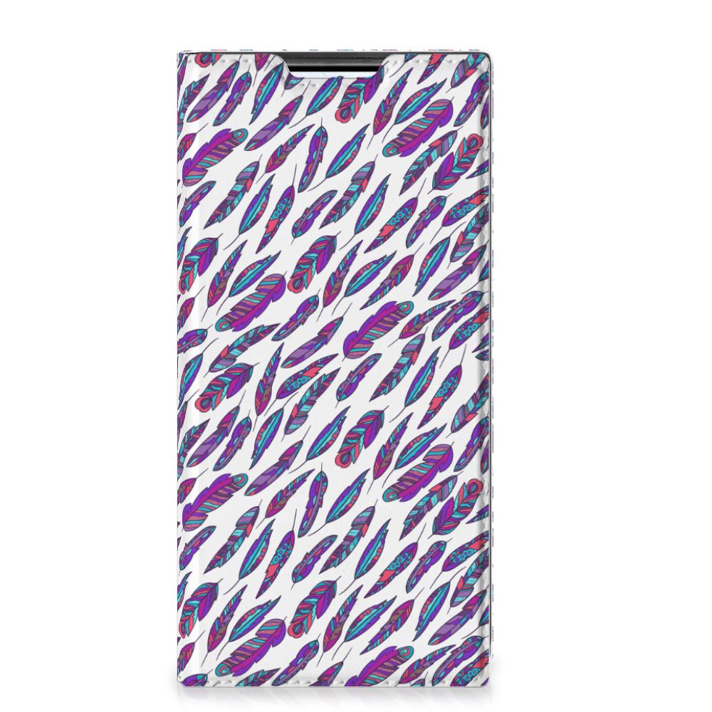 Samsung Galaxy S22 Ultra Hoesje met Magneet Feathers Color - B2C Telecom