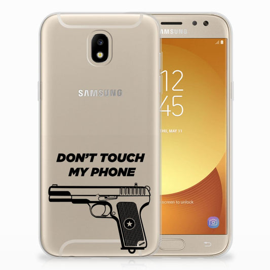 Samsung Galaxy J5 2017 Silicone-hoesje Pistol DTMP