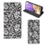 Samsung Galaxy A32 5G Smart Cover Black Flowers - B2C Telecom