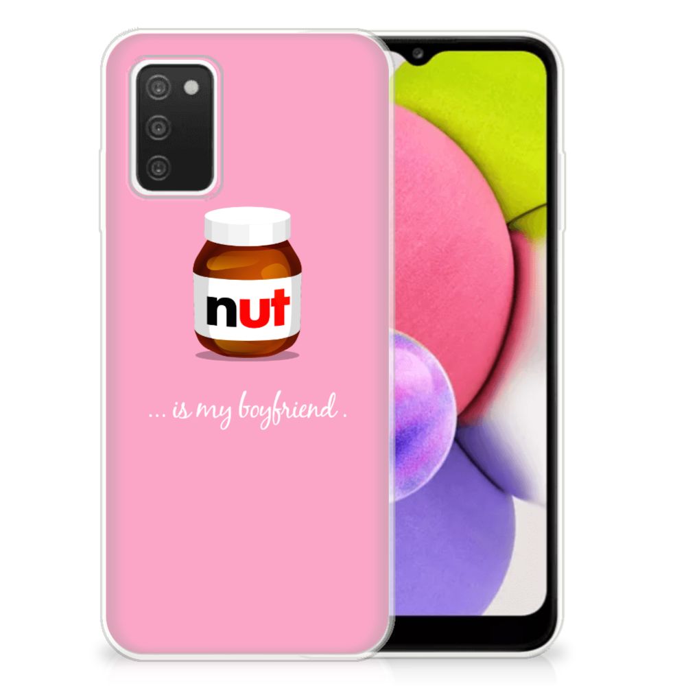 Samsung Galaxy A03S Siliconen Case Nut Boyfriend B2C Telecom