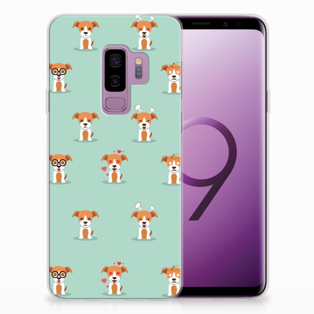 Samsung Galaxy S9 Plus TPU Hoesje Pups
