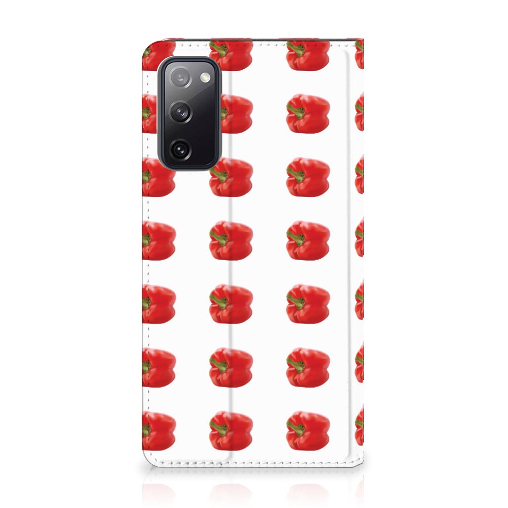 Samsung Galaxy S20 FE Flip Style Cover Paprika Red - B2C Telecom